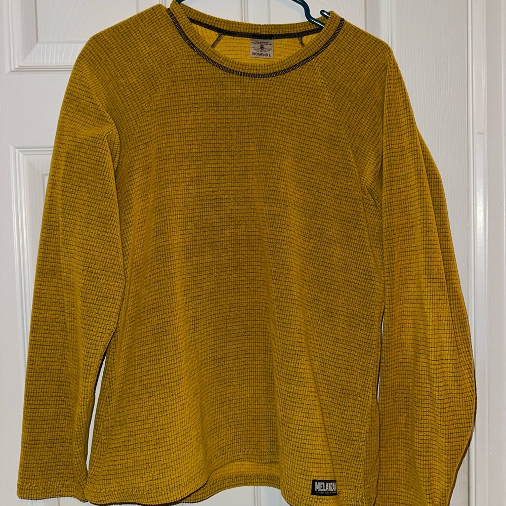Melanzana Mustard Yellow Sweatshirt